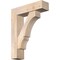 Ekena Millwork Balboa Block Smooth Bracket w/ Offset Brace, Douglas Fir, 7 1/2"W x 28"D x 36"H BKT0806X28X36BOA05SDF - alternate 1